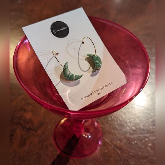 NWT Handmade Earrings by Woodnoteco, La Crosse, WI - Picture 3 of 4